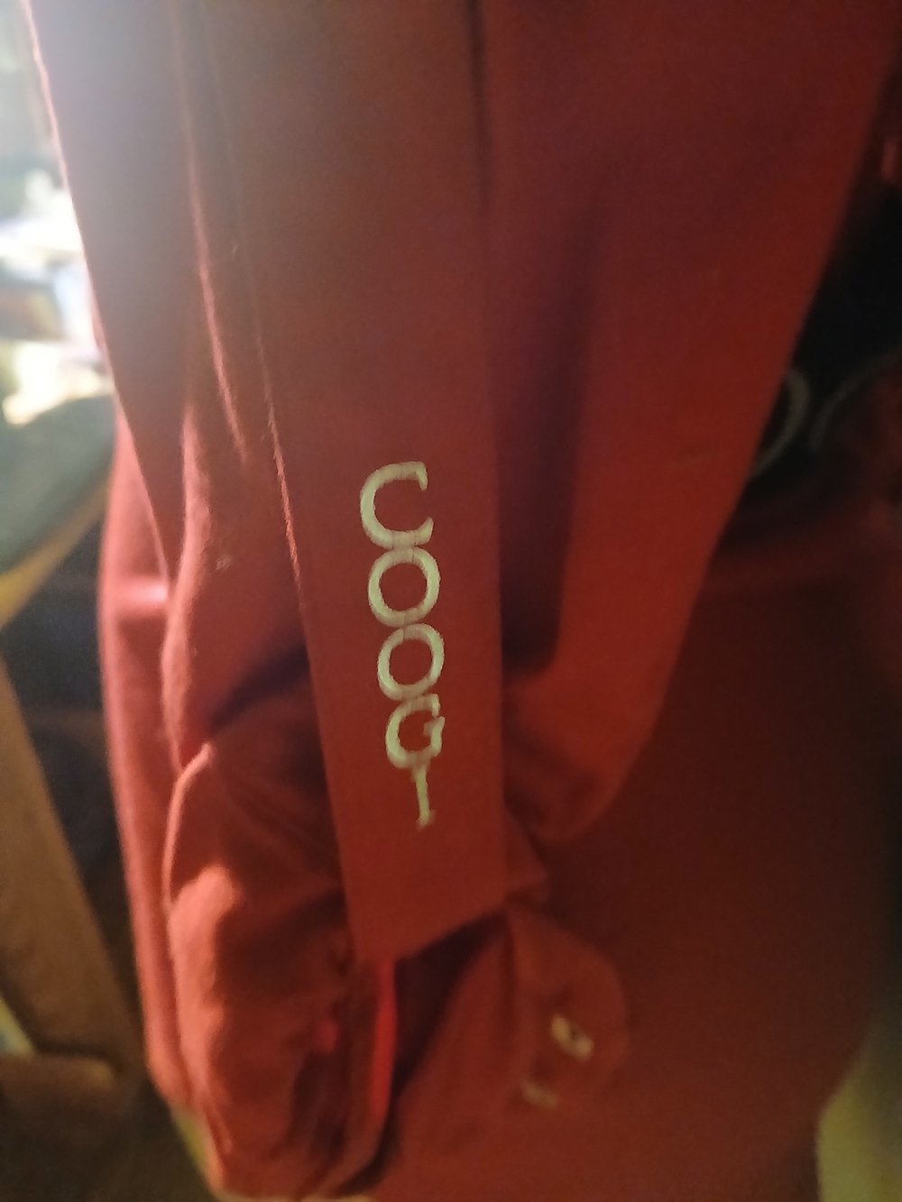 COOGI Red Button-Front Shirt Jacket - Picture 6 of 12